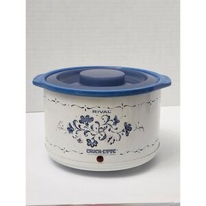 RIVAL Crock Ette 1 Quart Stoneware Slow Cooker Crock Pot‎ Model 3205 with Lid